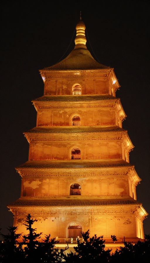 大唐盛世夜景：繁华夜市的辉煌时刻