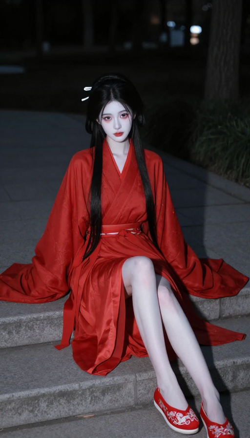 红妆冷艳·夜色古韵