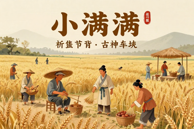 小满祭车神祈蚕节:田园古风民俗画卷