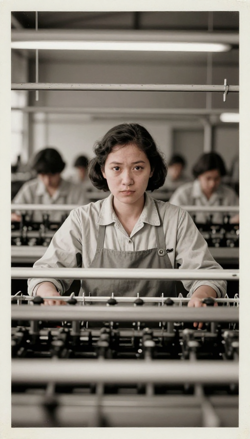80年代纺织女工:老照片中的工业记忆