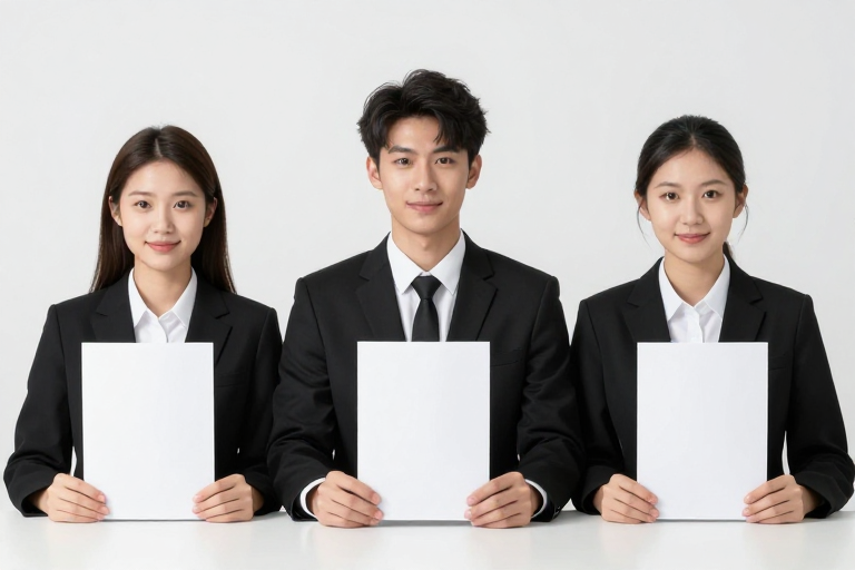 商务精英合影：专业形象与职场风采
