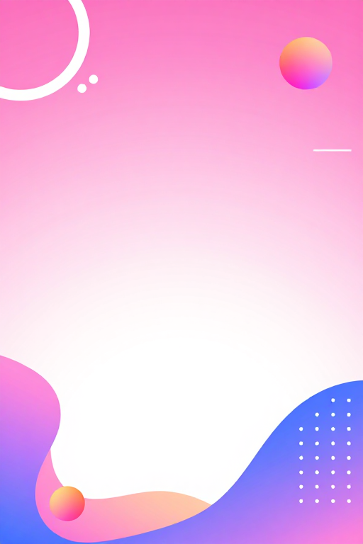 现代渐变科技流体四角布局背景