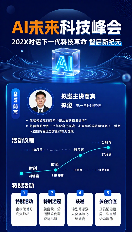 AI未来科技峰会:智启新纪元,探索数字革命前沿