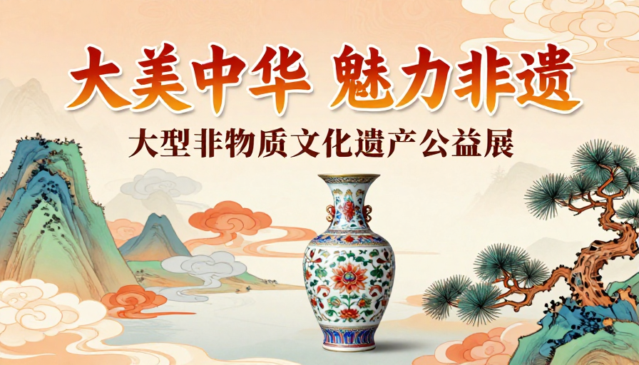 大美中华非遗瓷韵:传统纹样与东方美学