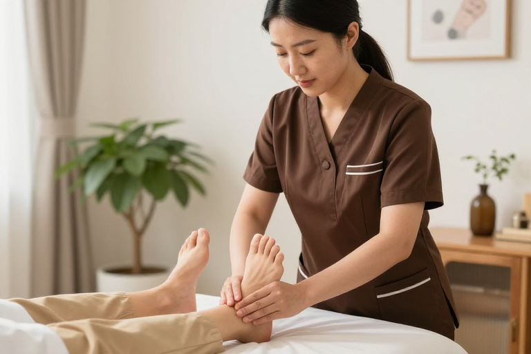 专业足部按摩服务：舒适放松的健康体验