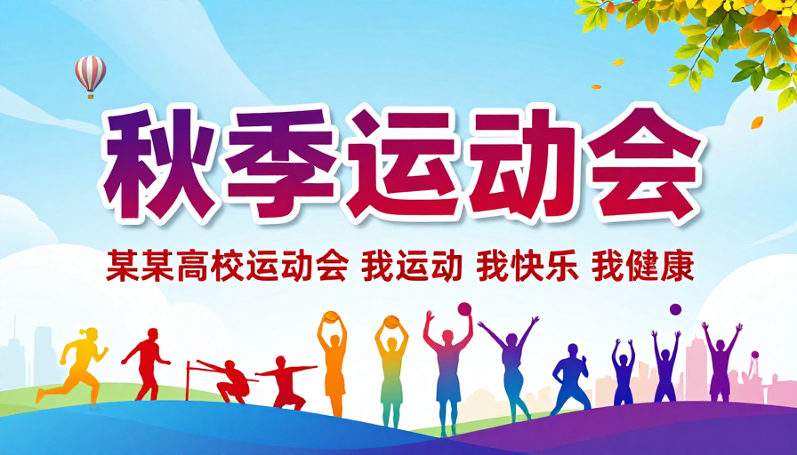 活力秋季运动会:色彩鲜明的运动盛宴