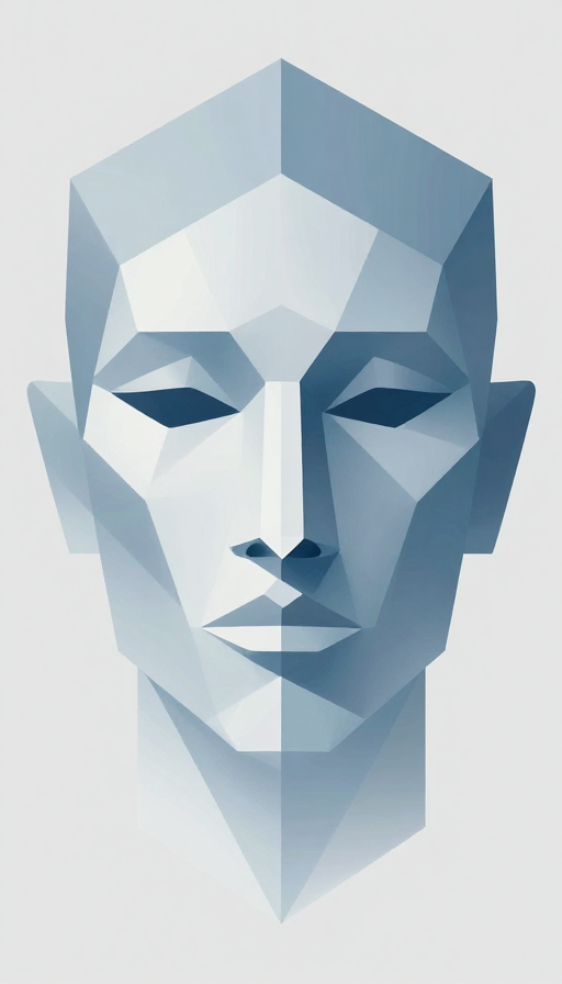 解构几何之美:抽象分子轮廓的视觉盛宴