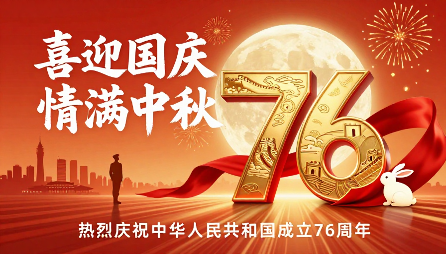 喜迎国庆庆华诞 情满中秋贺七六