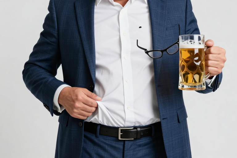 中年职场男士:西装下的秘密与啤酒时光