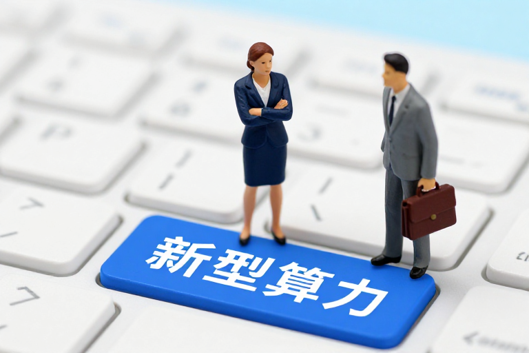 新型算力商务微距模型展示