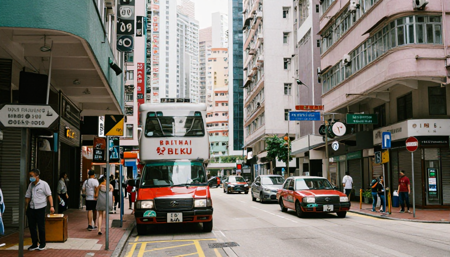 香港街头夜景：繁华与活力的都市画卷