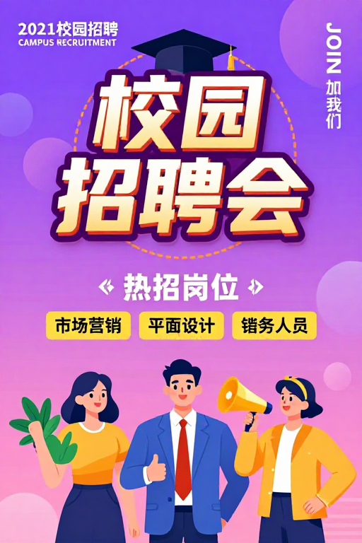 2021校园招聘会：活力启航，共筑未来