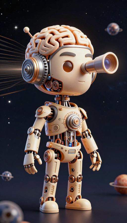 机械思维：宇宙中的镂空人