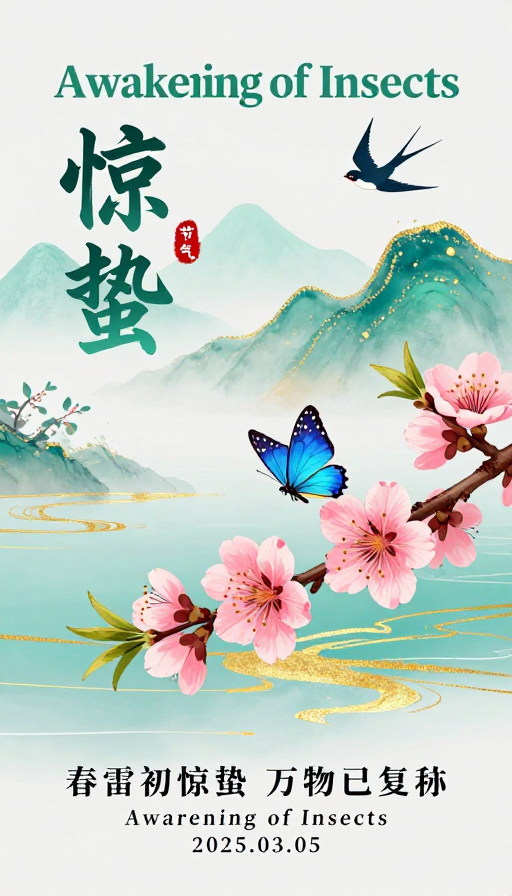 惊蛰·万物复苏 春日生机