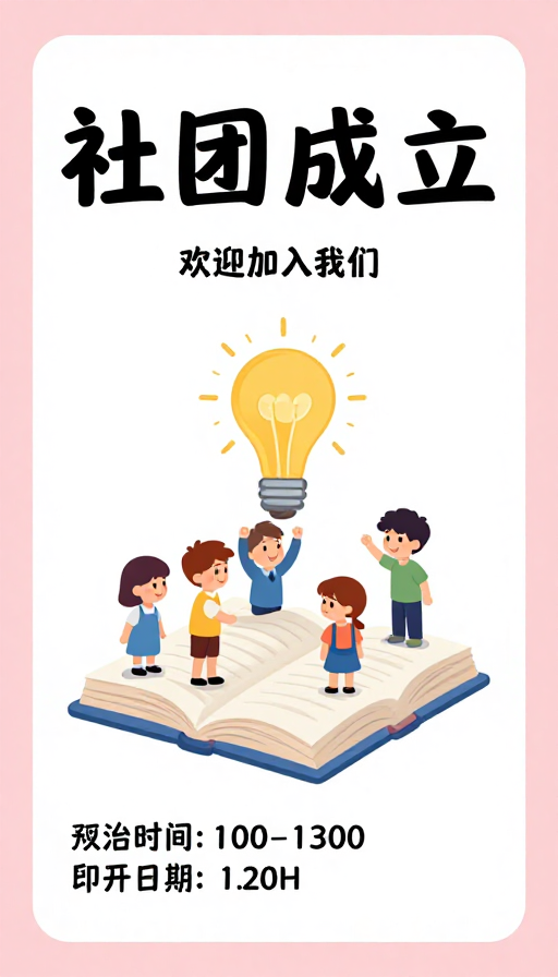 社团成立盛典，携手共创未来