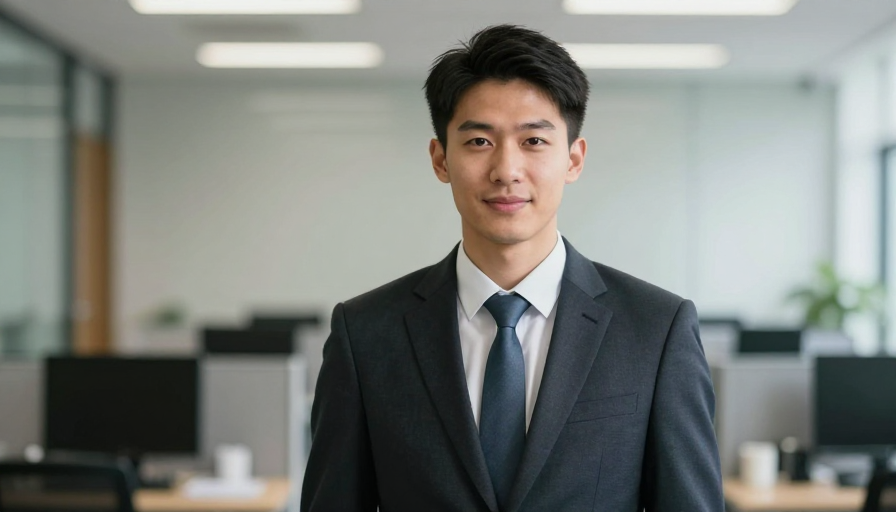 自信亚洲商务精英：现代职场风采