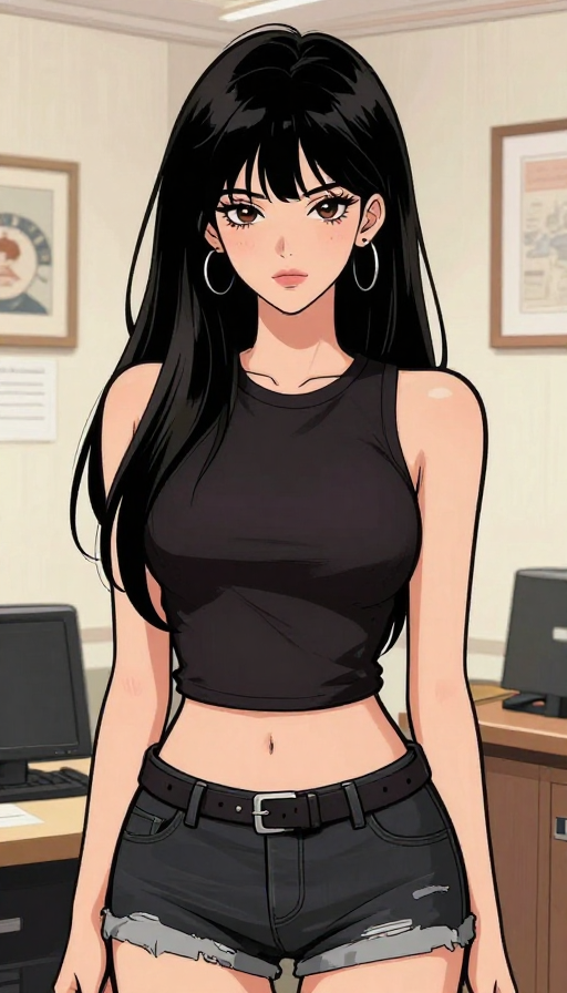 美式漫画风魅力佳人