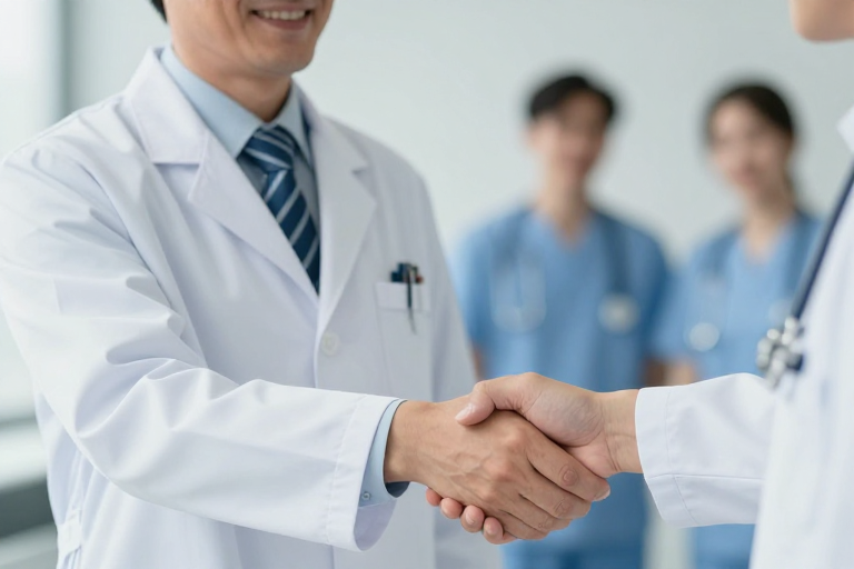 专业携手：医学合作与信任的坚实承诺