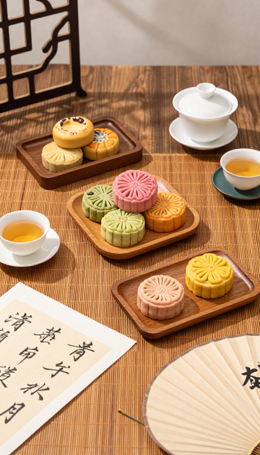 中式茶宴:古风餐桌的质感广角呈现