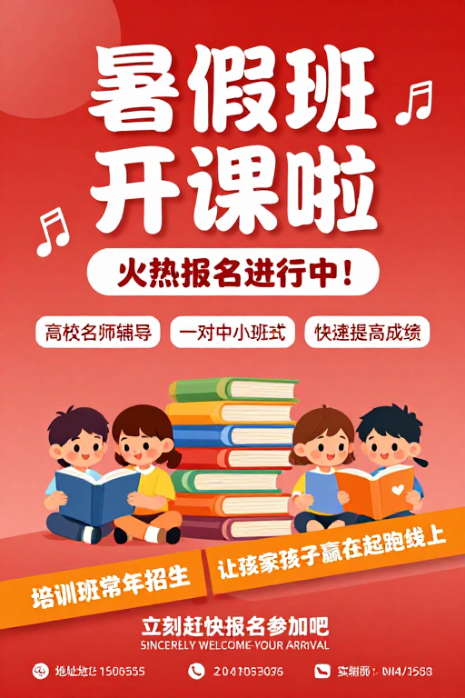 暑假班开课啦：名师辅导助力成绩提升