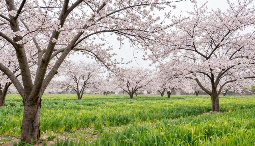 春色盎然：生机盎然的自然实景摄影