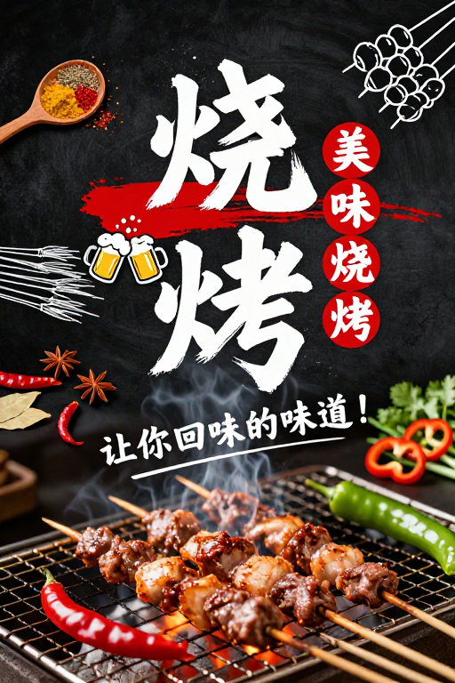 中式烧烤盛宴:烟火气中品味美味