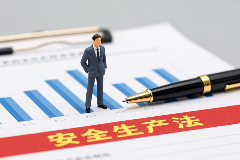 商务人偶演绎安全生产法，企业安全宣传
