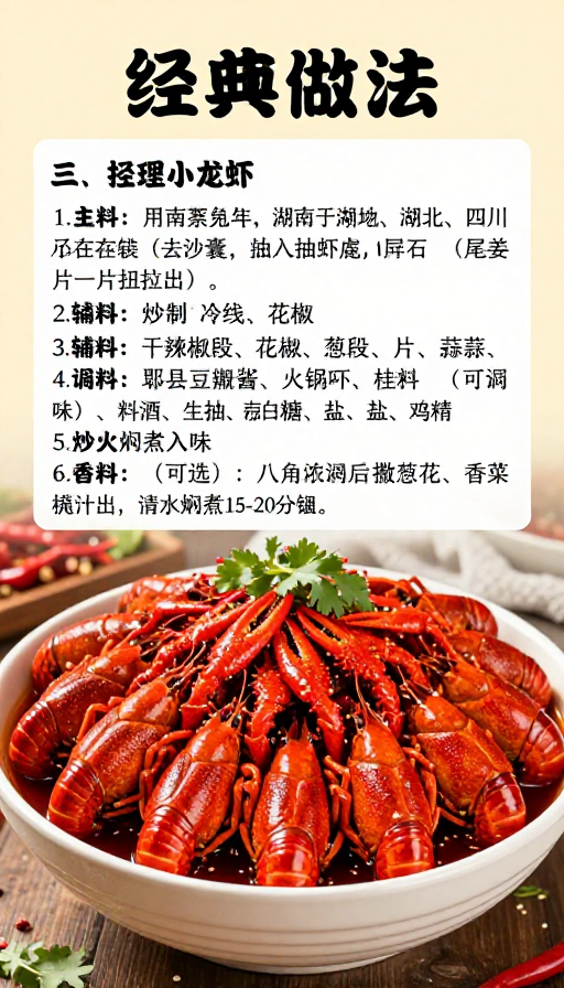 夏日麻辣小龙虾:鲜香诱人的烹饪艺术