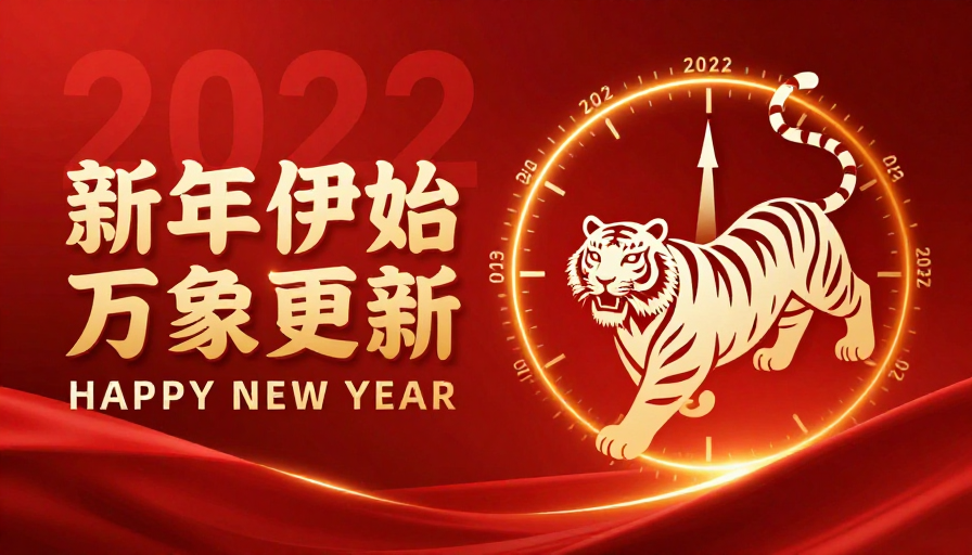 新岁启程 · 红金交织的2022庆典