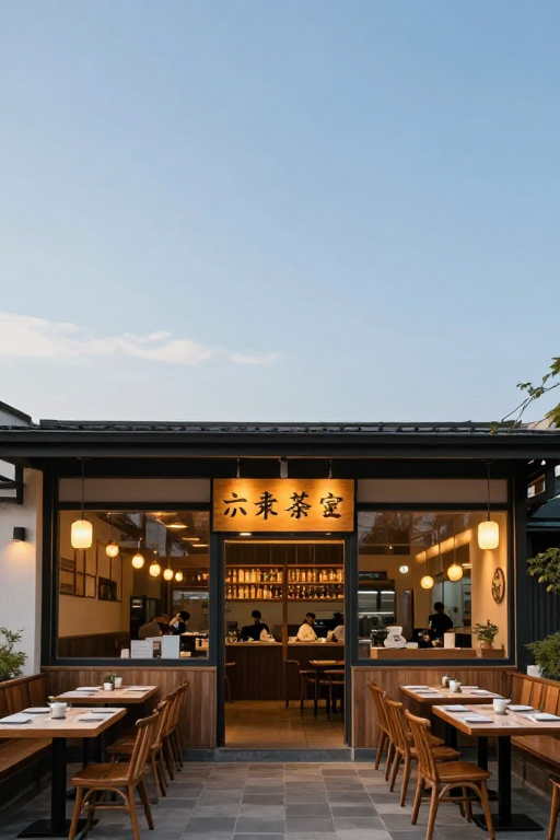 对称构图美食实景摄影