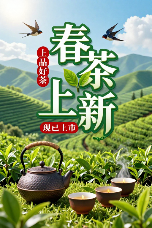 春茶上新：清新自然的高山茶园