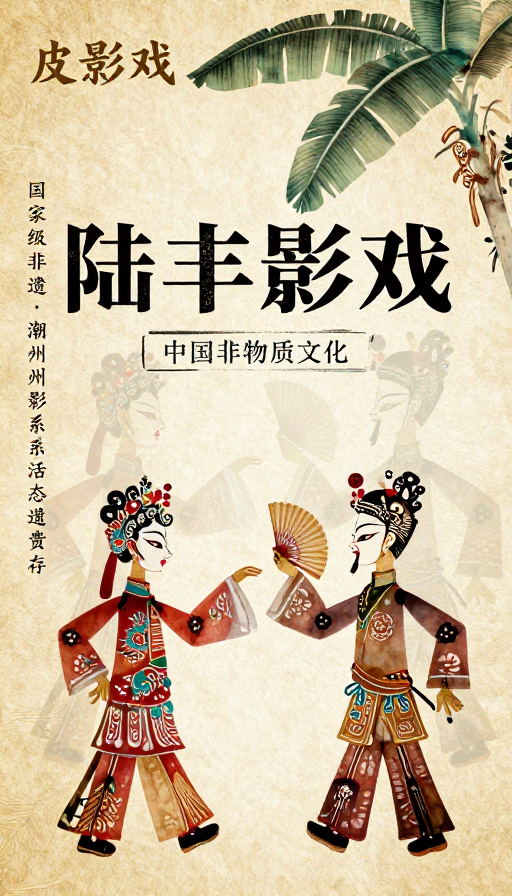 陆丰皮影戏：潮绣与水墨交织的非遗绝唱