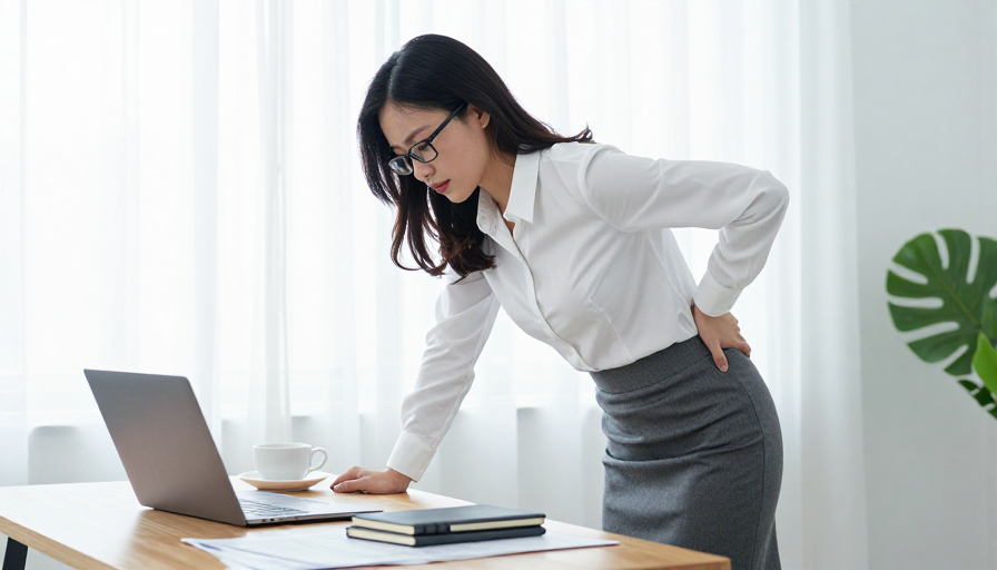 职场女性腰背不适：健康办公新挑战