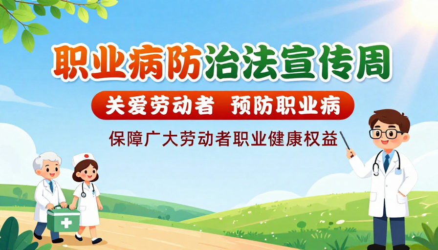 职业病防治宣传周:关爱劳动者 预防职业健康