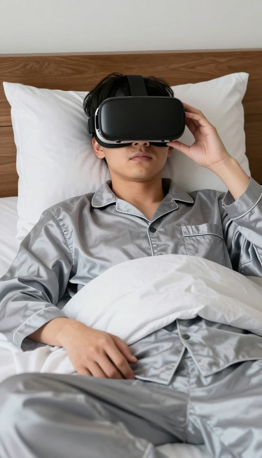 虚拟现实卧室体验:超现实动漫风