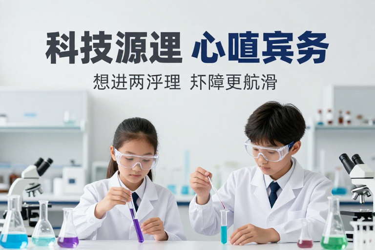 现代实验室青春实验：科学探索海报