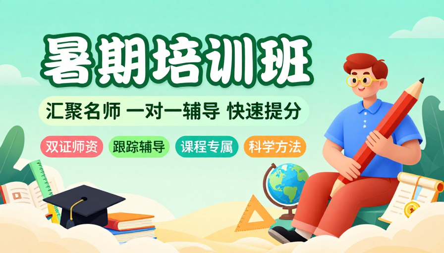 名师暑期班:快速提分 一对一辅导