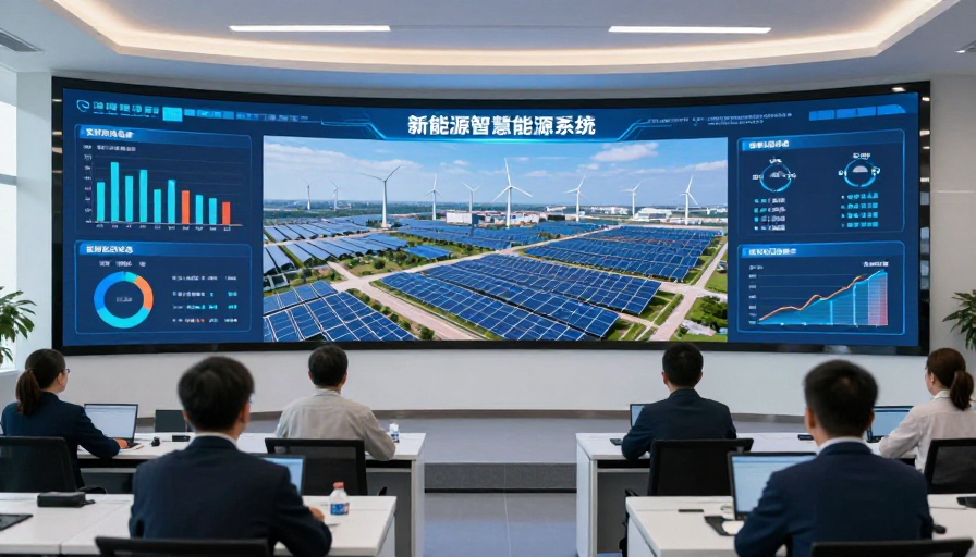 现代控制中心新能源智慧能源系统实时监控