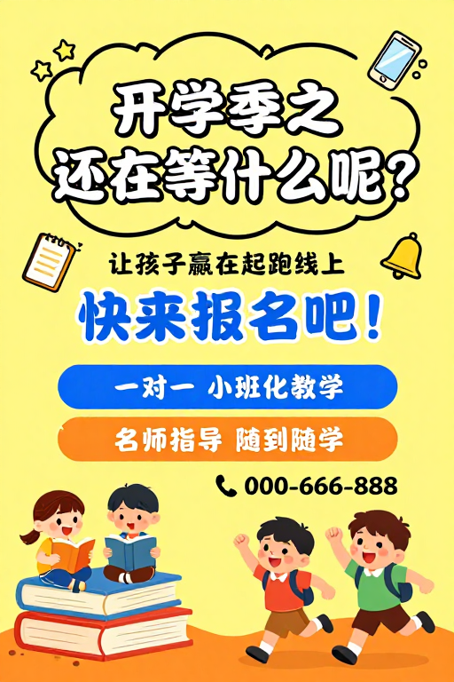 活力开学季!让孩子赢在起跑线