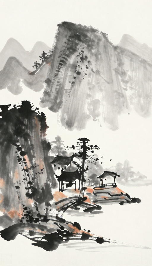 水墨写意:自然山水的诗意表达