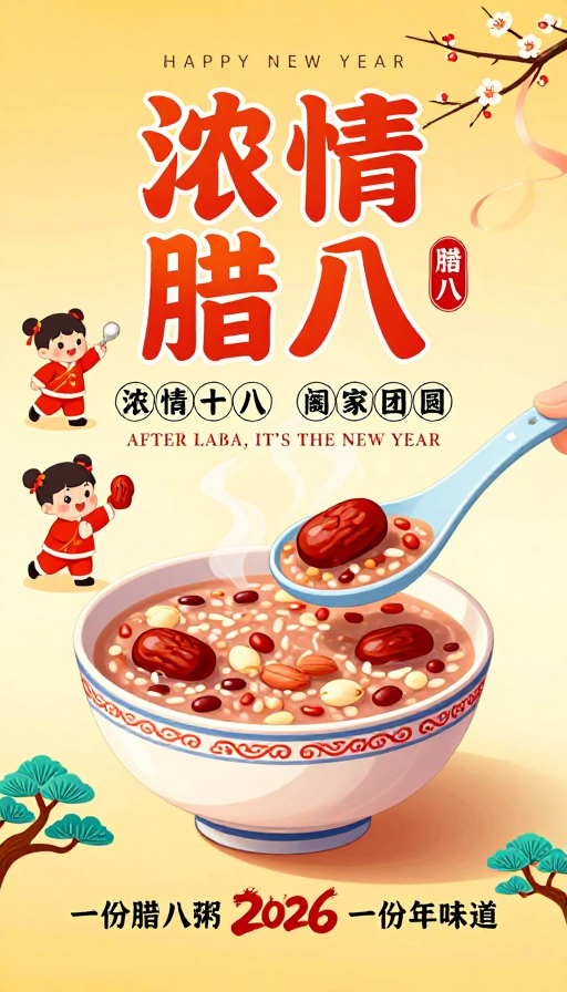 浓情腊八迎新春，传统年味满家园