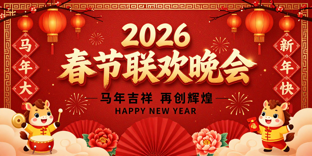 2026春节联欢晚会·中国风主视觉庆典