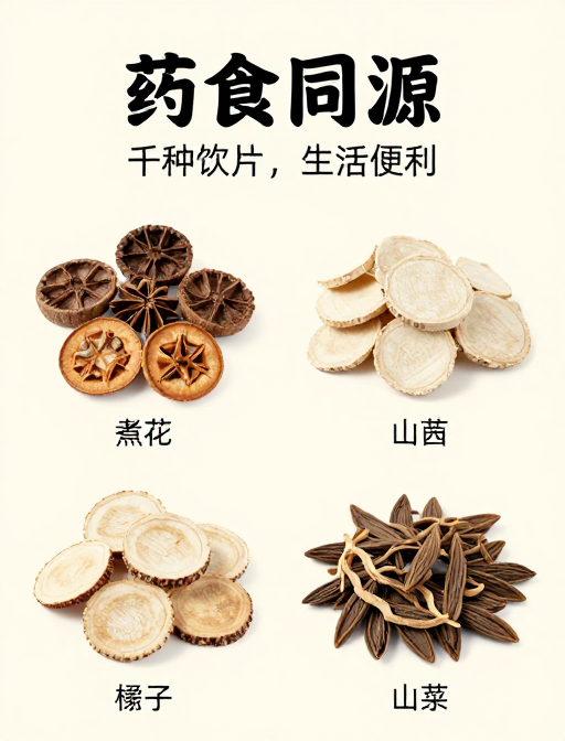 药食同源：千种高清饮片畅享健康生活