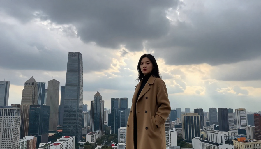 乌云下的都市希望:中国女视角的现代繁华