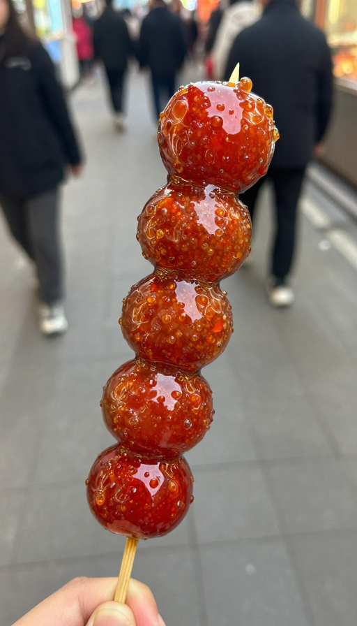 冰糖葫芦：传统风味中的财富寓意