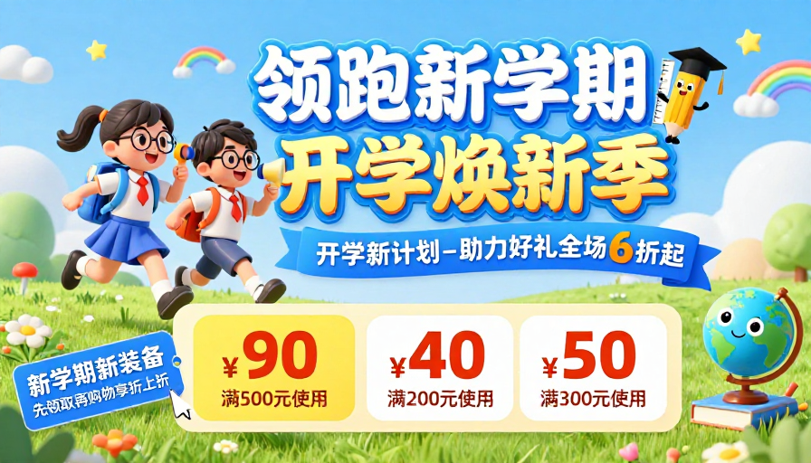活力童趣 领跑新学期
