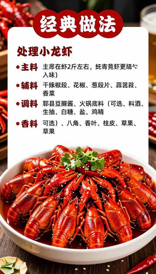夏夜必备:麻辣小龙虾的美味诱惑