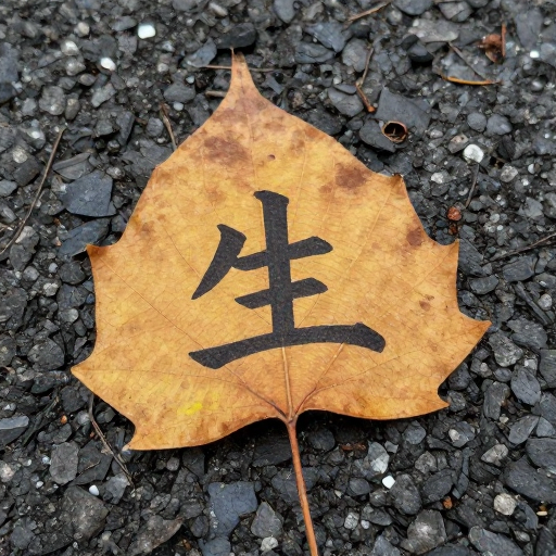 落叶上的‘生’：生命哲理的诗意表达