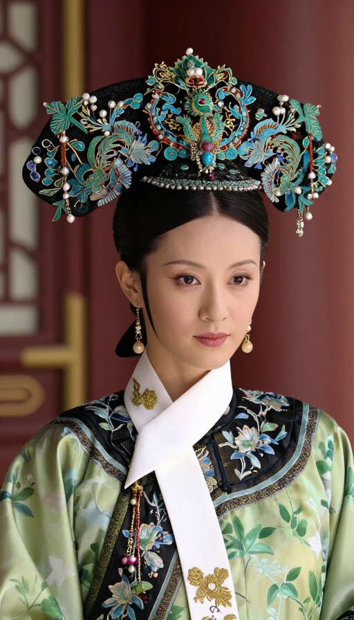 华衣凤冠:古典宫廷女性的优雅与尊贵