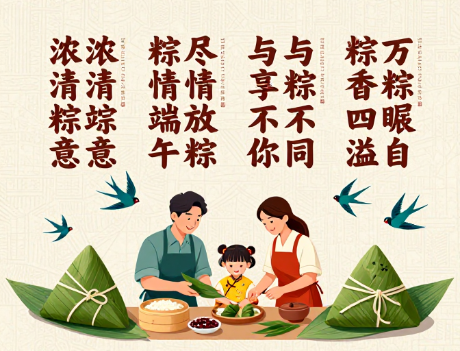 端午温馨家宴：粽子飘香中的中华情谊